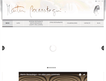 Tablet Screenshot of martinberasategui.com